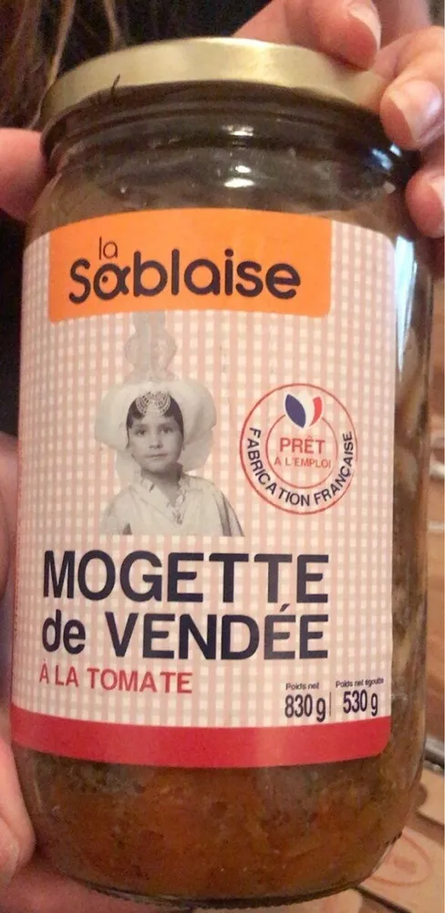 Mogette de vendée à la tomate