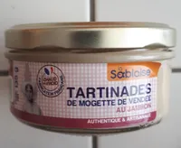 Tartinades de Mogettes de Vendée au jambon