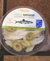 File d’anchois marinés aux olives