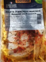 Filets d'anchois marine bouquet de provence