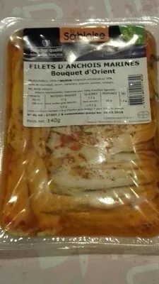 Filets d'anchois marinés bouquet d'orient