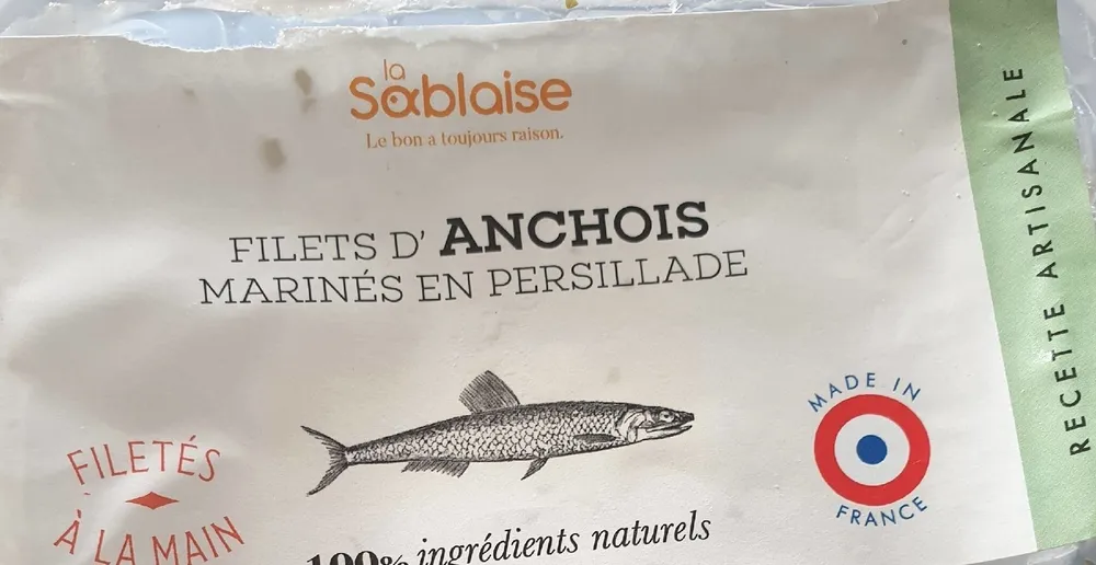 Filet d'anchois