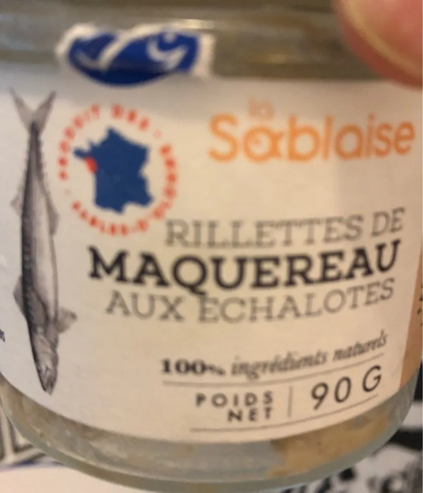 Rillettes de maquereau aux echalottes