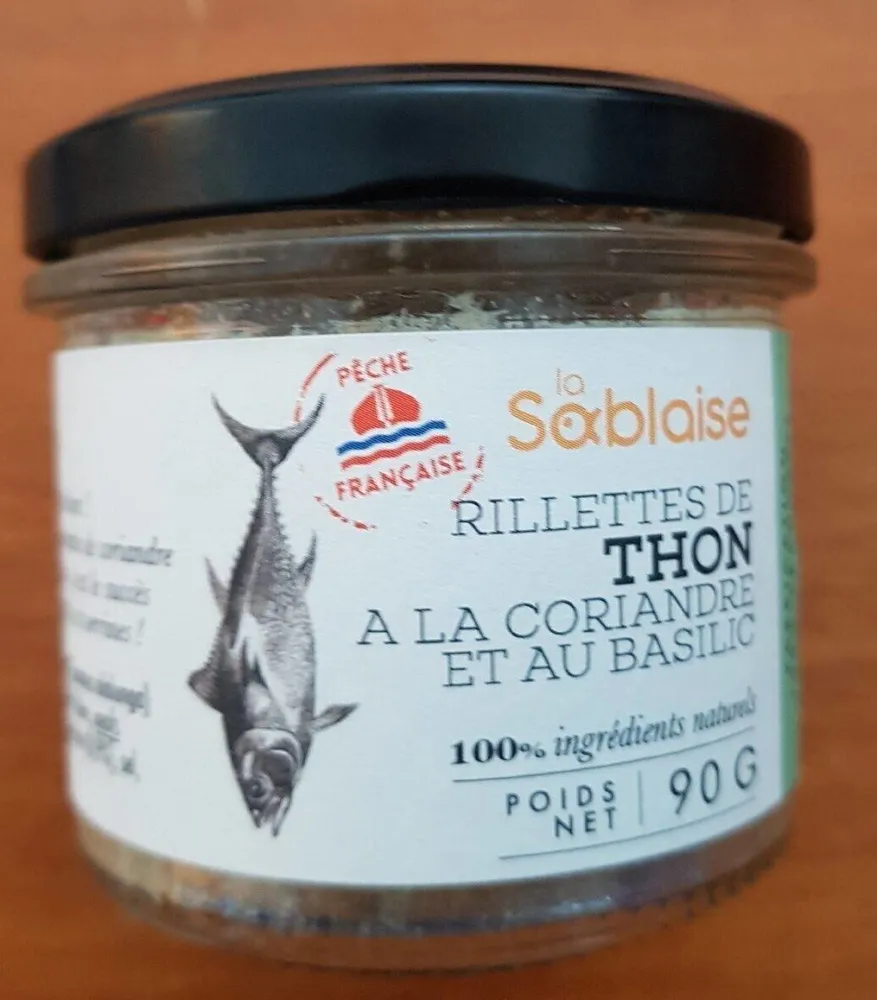 Rillettes de Thon Coriandre Basilic