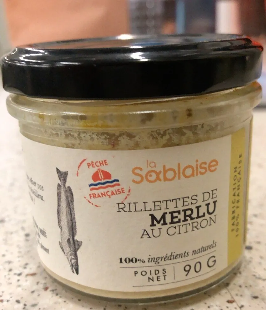 Rillettes de merlu au citron