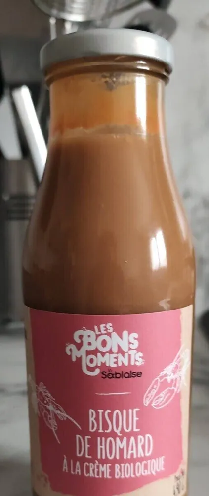 Bisque de homard à la crème biologique