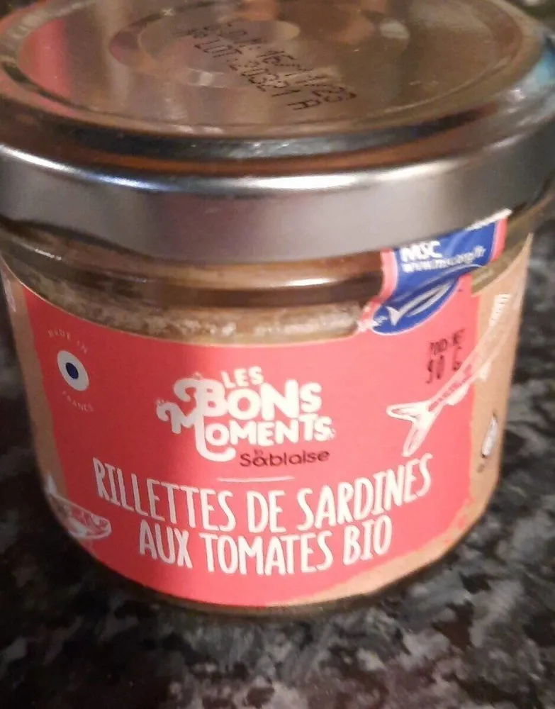 Rillettes de sardines aux tomates bio