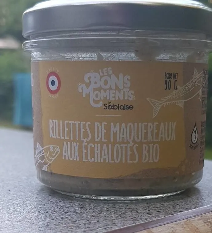 Rillettes de maquereaux aux échalotes bi