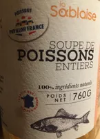 Soupe de poissons entiers