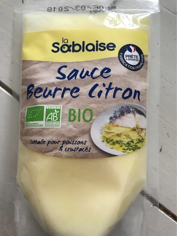 Sauce beurre citron