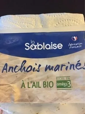 Anchois Marinés à l'ail bio