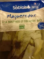 Maquereaux à la moutarde et coriandre bio