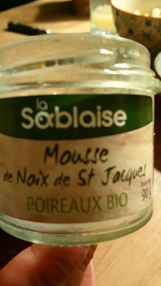 Mousse de noix de St Jacques