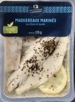 Maquereaux marinés au citron et basilic
