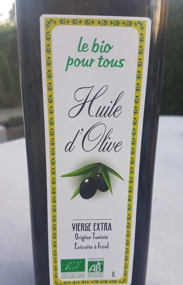 Huile d'olive bio
