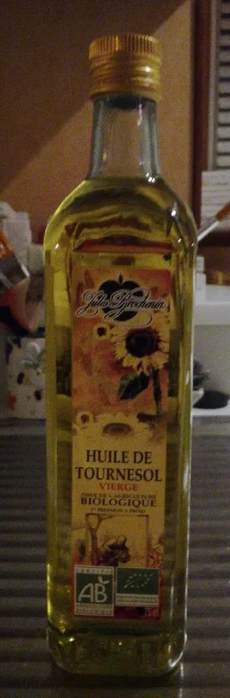 Huile de tournesol vierge biologique