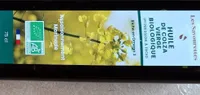 Huile de Colza vierge bio 75cl