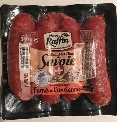 Raffin Diots De Savoie Fumés à L'ancienne x4 -