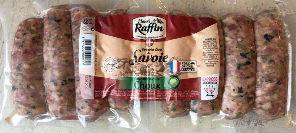 Diots de Savoie aux choux