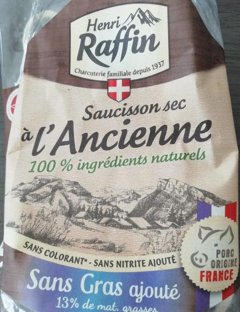 Saucisson sec à l'Ancienne