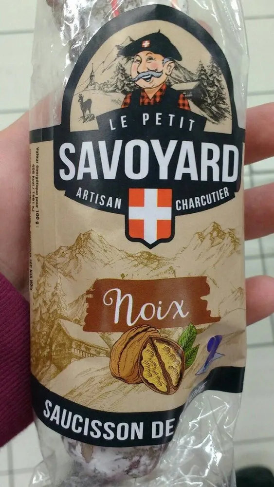 Saucisson de Savoie - Noix