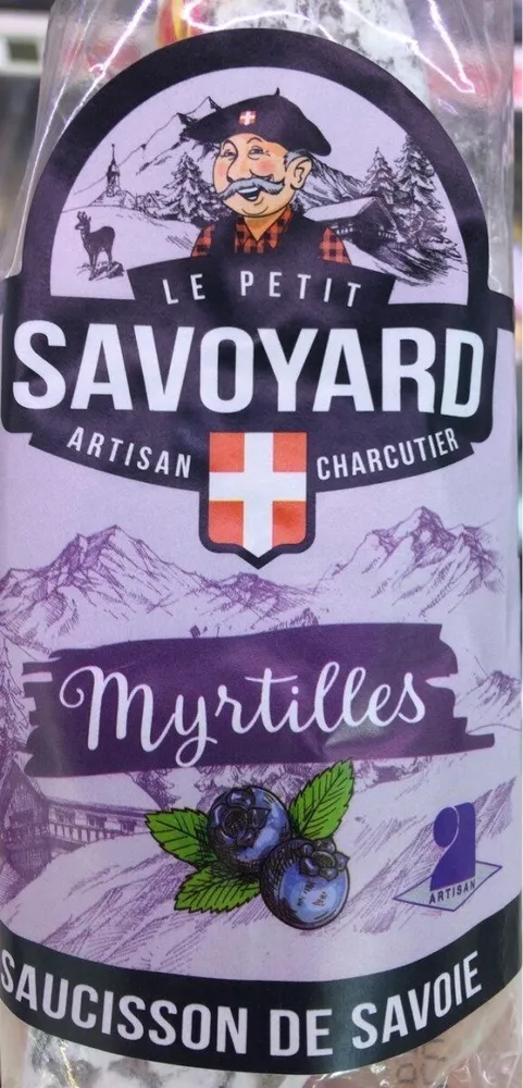 Saucisson sec Myrtilles