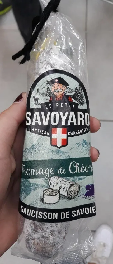 saucisson au fromage de chèvre