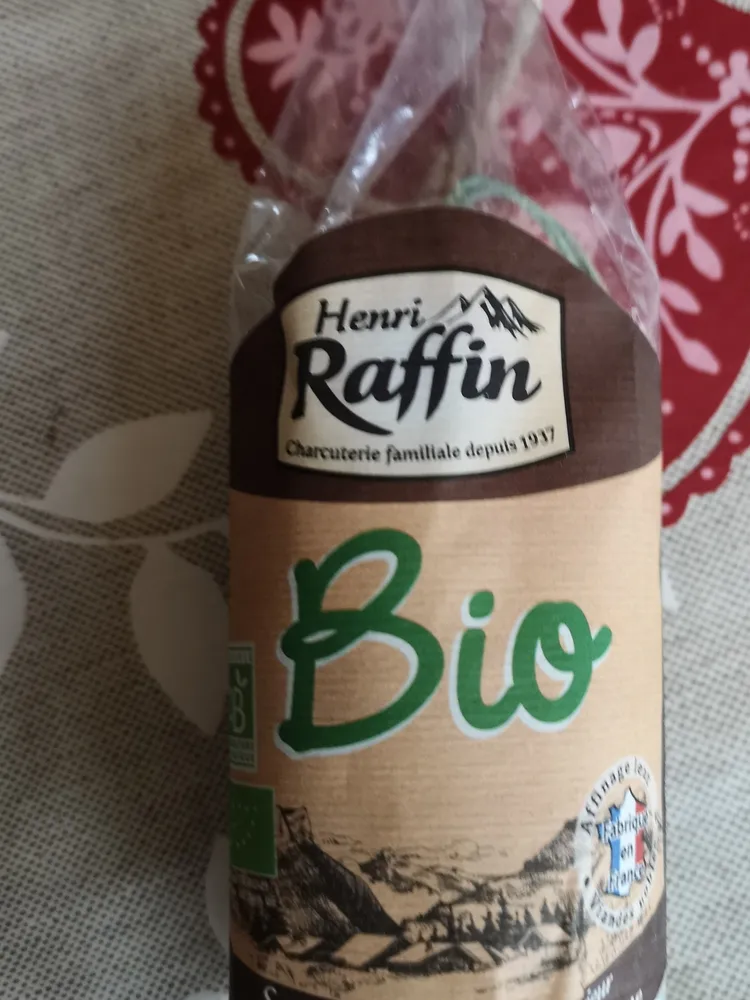 Saucisson sec pur porc Bio
