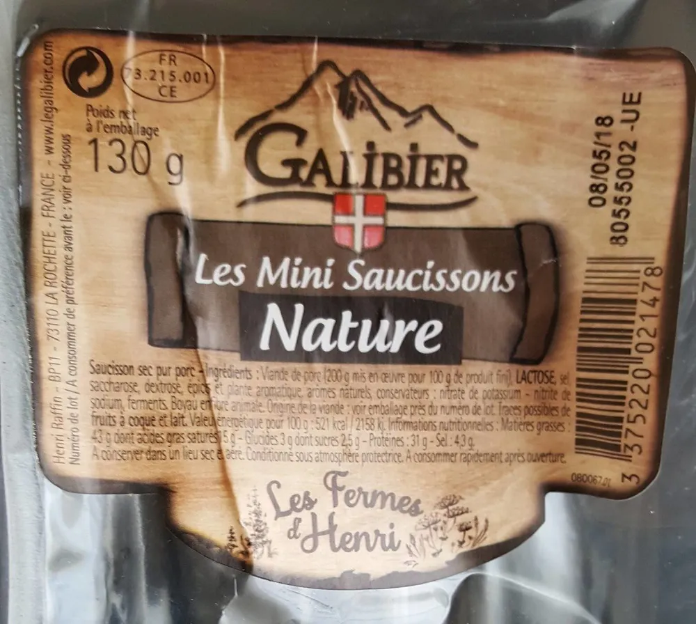 Minis saucissons à picorer