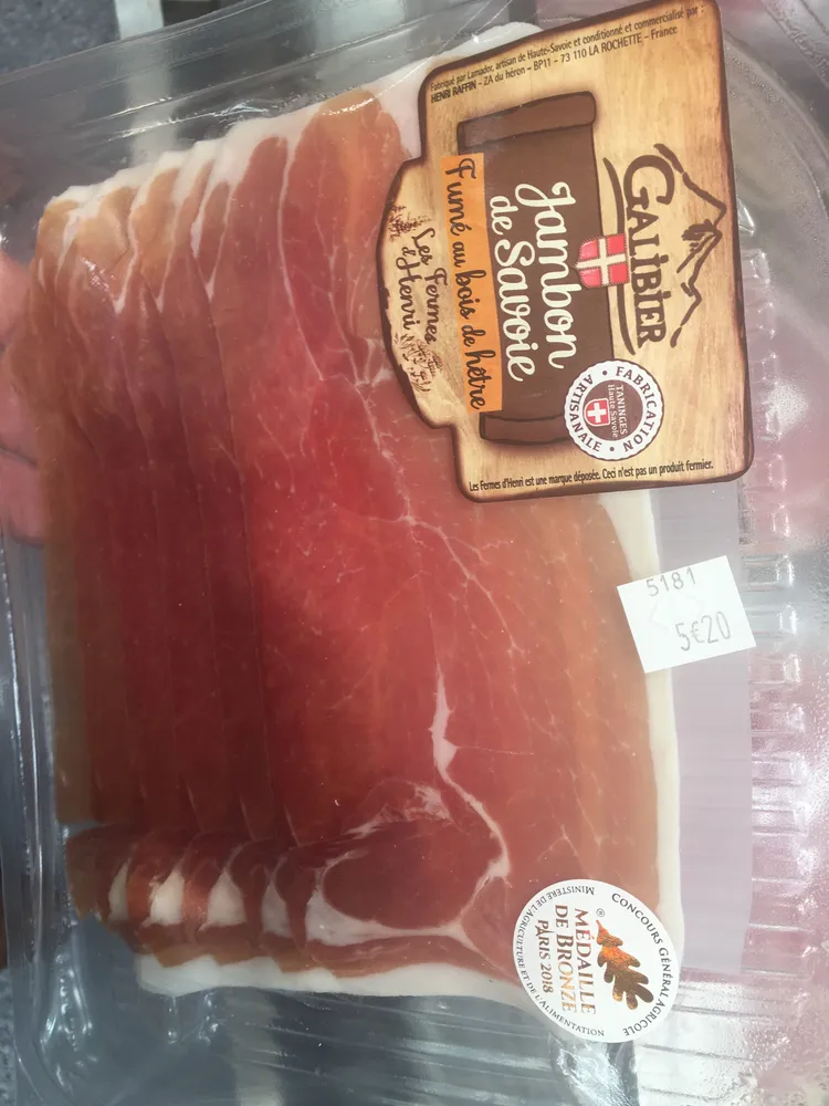 Jambon de Savoie fume