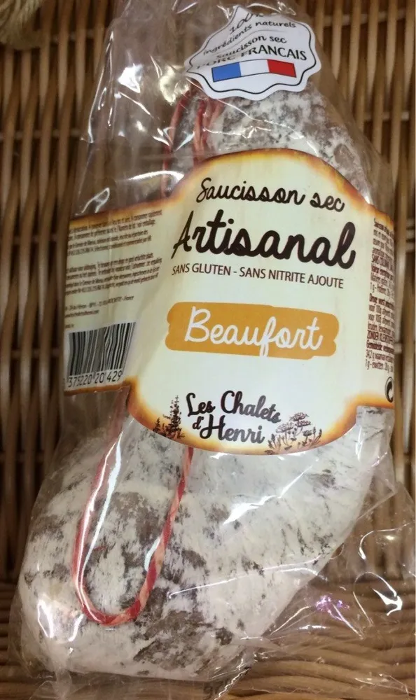 Saucisson sec Artisanal Beaufort