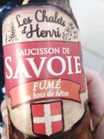 Saucisson de Savoie fumé au bois de hêtre