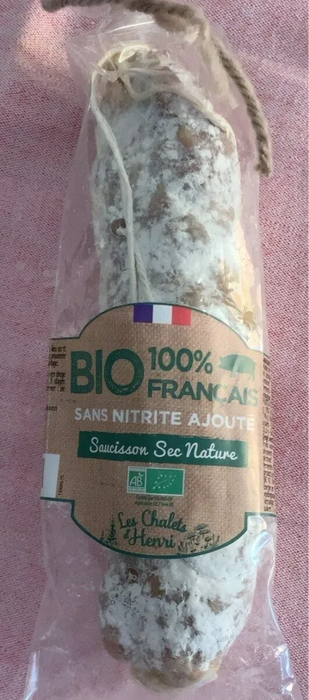 Saucisson sec nature