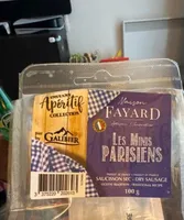 Les minis parisiens - Saucisson sec