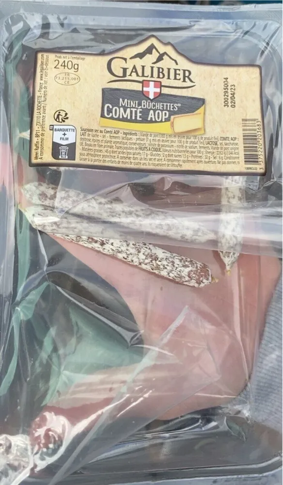 Saucisson sec au Compté AOP