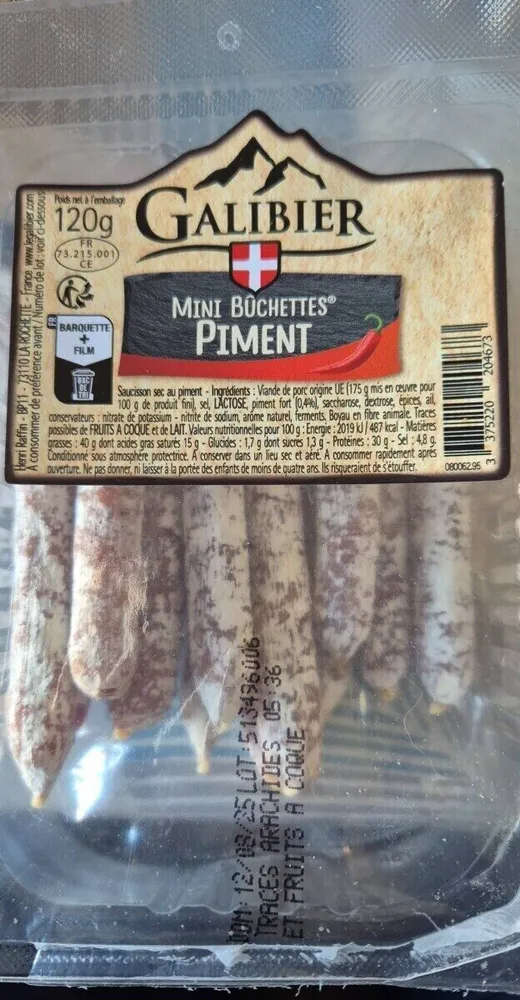 MINI BÛCHETTES PIMENT