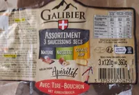 Assortiments 3 saucissons secs