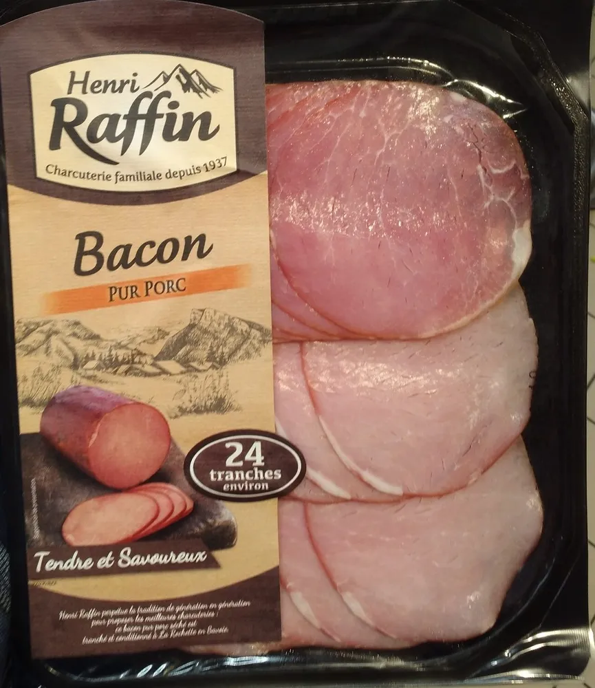 Bacon pur porc