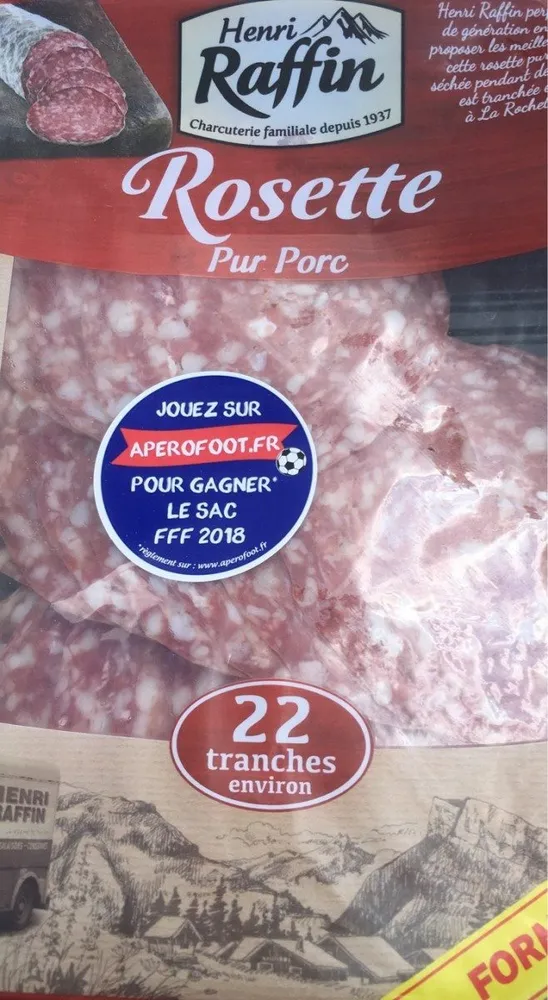 Rosette pur porc