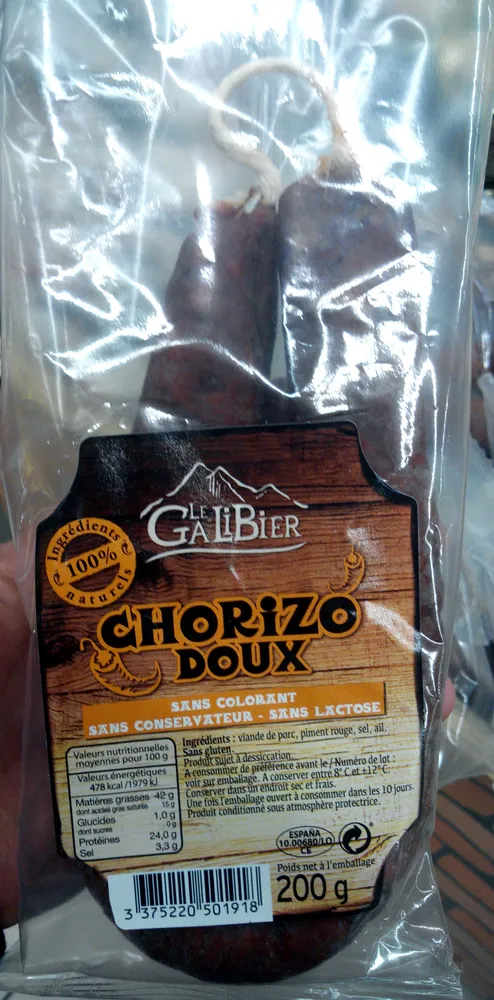 Chorizo doux