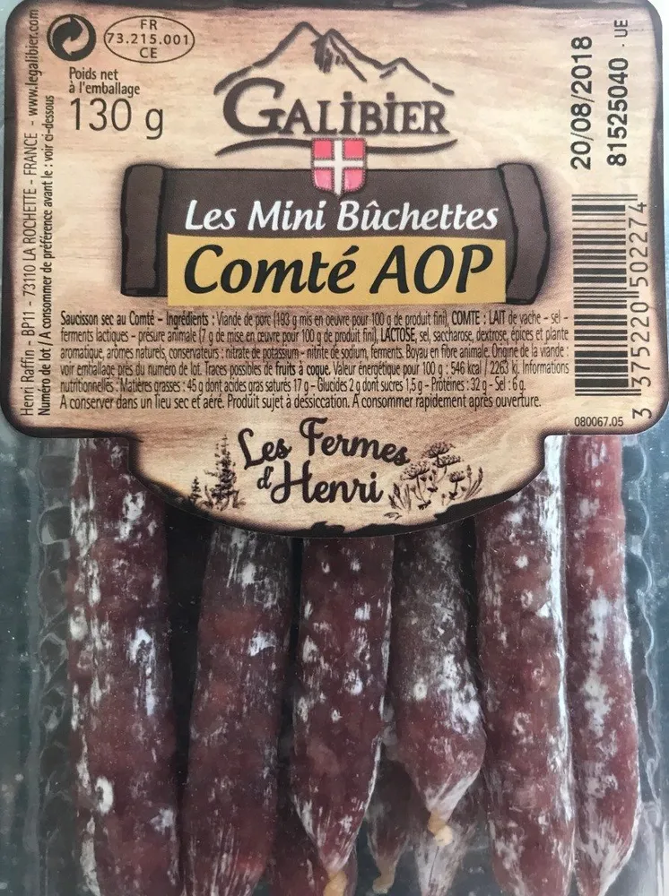 Mini Bûchettes Comté AOP