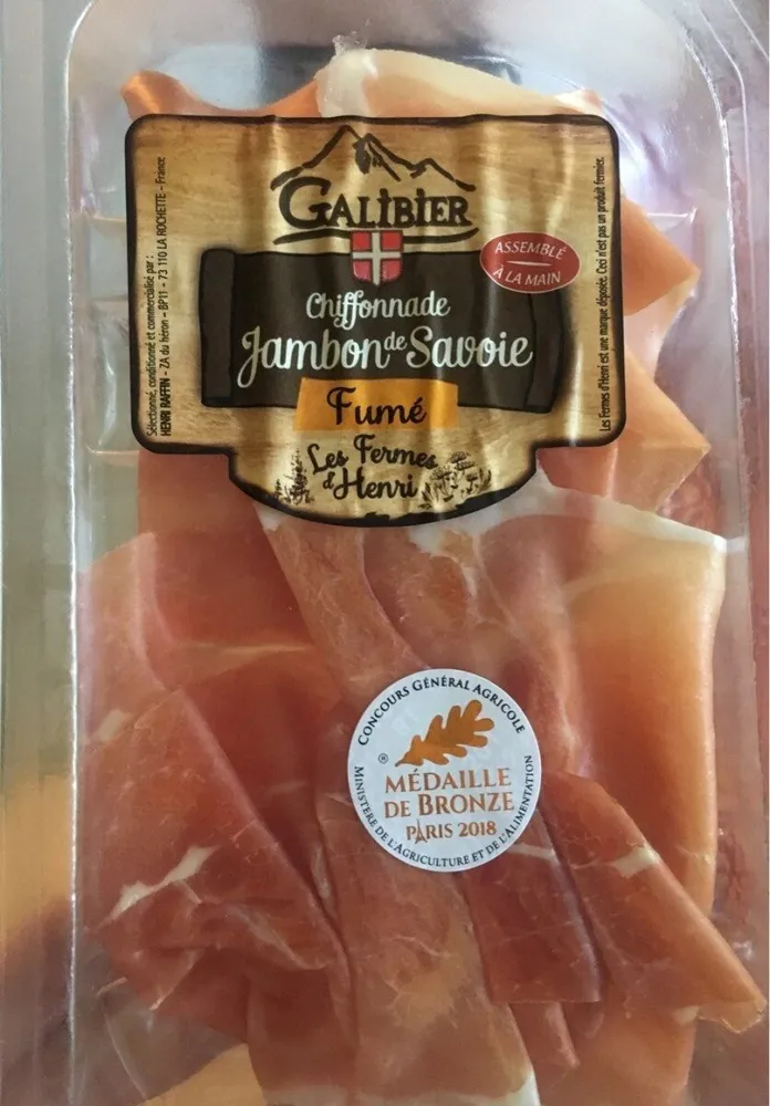 Jambon de savoie Fumé au bois de hêtre