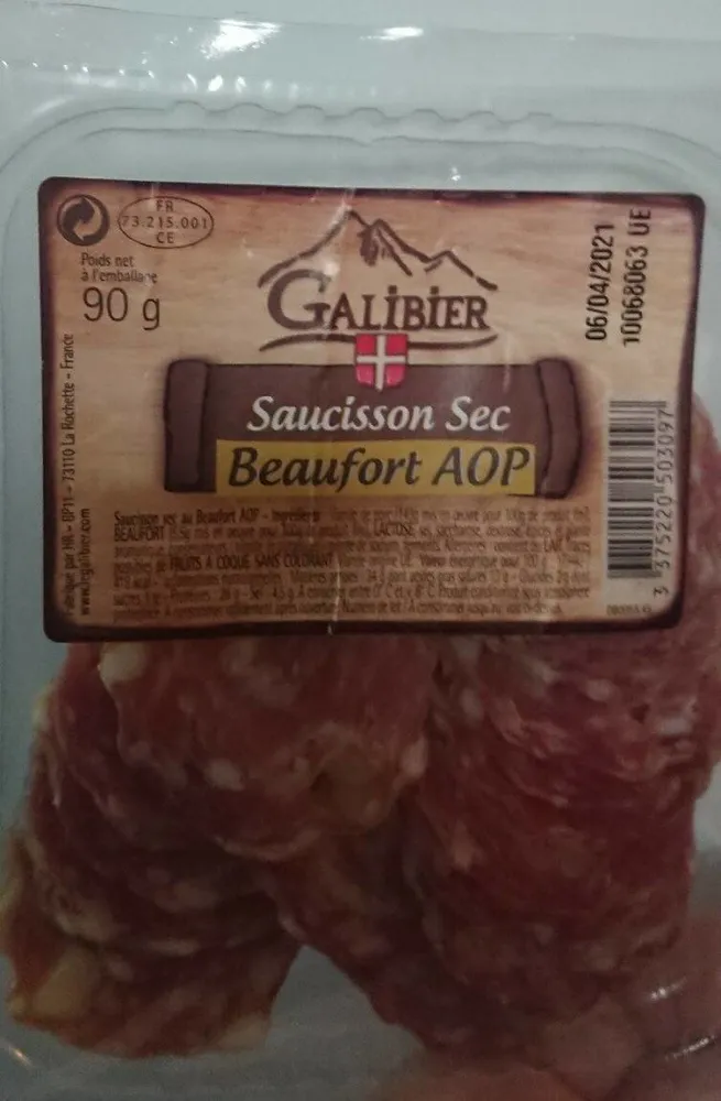Saucisson sec beaufort aop