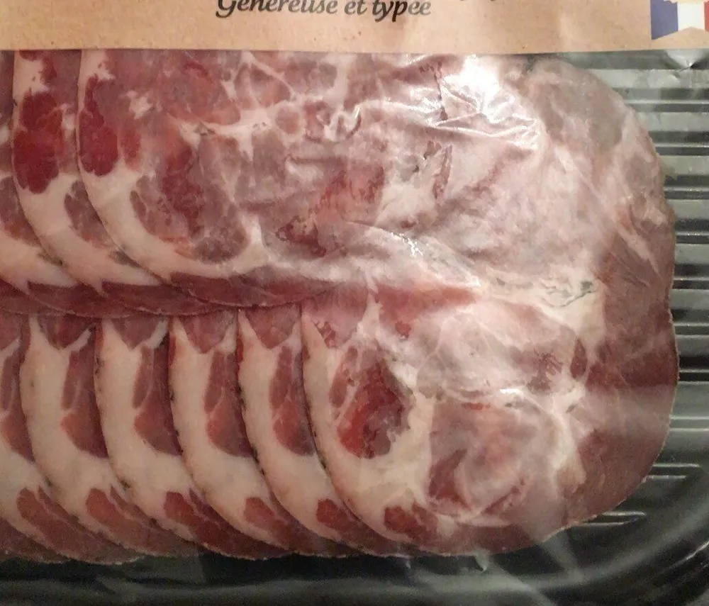 Tranches de coppa