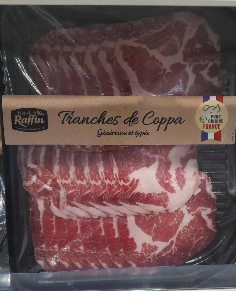 tranches de Coppa