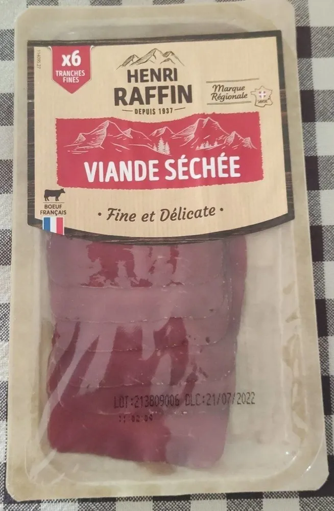 Viande séchée
