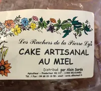 Cake artisanal au miel