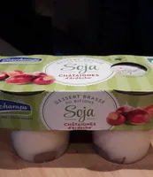 Dessert brassé au bifidus soja et chataignes