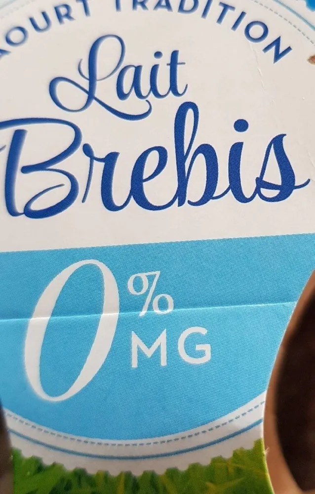Yaourt tradition lait de brebis