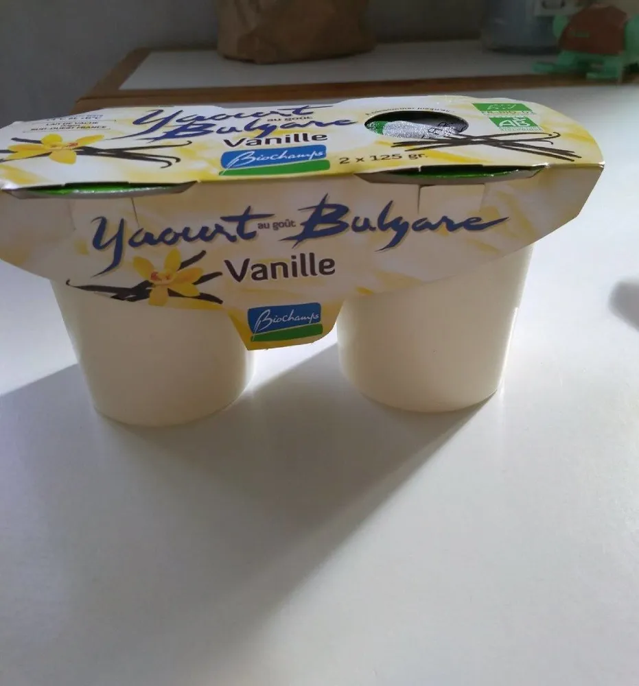 Yaourt bulgare vanille